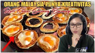 REAKSI CACA PERTAMA KALI TENGOK ROTI CANAI SARANG BURUNG || HA HA HA KOK BISA SEKREATIF INI