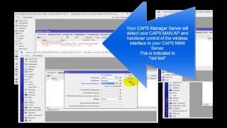 Step by Step MikroTik CAPS MANAGER