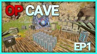 DAY 1 Claiming The ALPHA CAVE SOLO | Cruel Ark PVP