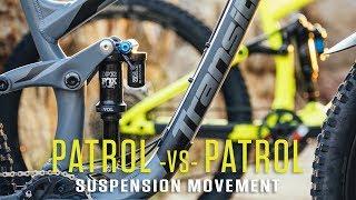 2018 Transition Patrol vs 2017 Patrol: Suspension Movement Comparison