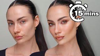 QUICK & EASY FALL MAKEUP LOOK *natural + glowy!*