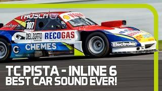 TC Pista - Inline 6 Engine LOUD Sound, Flames & Rev Limiter at Buenos Aires!