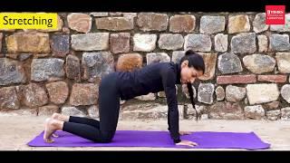 Yoga inspired ab workout by fitness expert Nidhi Mohan Kamal