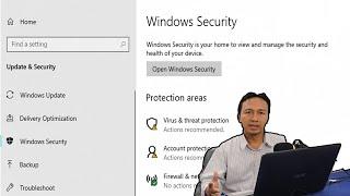 Cara mengaktifkan dan menonaktifkan windows Defender di Windows 10