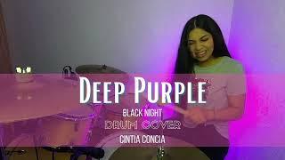 Black Night - Deep Purple // Cintia Concia // Drum Cover