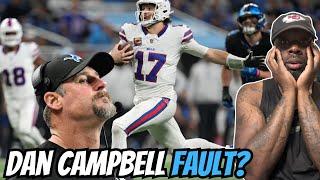 CHIEFS FAN REACTS TO! Buffalo Bills vs. Detroit Lions Game Highlights!