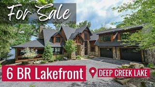 Modern Rustic Lakefront Home | Deep Creek Lake, MD