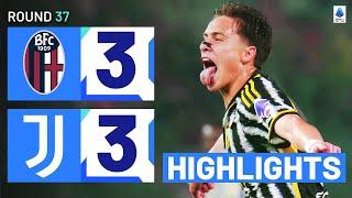 BOLOGNA-JUVENTUS 3-3 | HIGHLIGHTS | Juve come back from THREE goals down | Serie A 2023/24