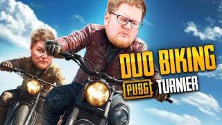 MIT DEM BIKE REIN IN DIE MENGE! | PUBG Turnier DUO