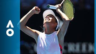 Su-Wei Hsieh v Agnieszka Radwanska match highlights (3R) | Australian Open 2018