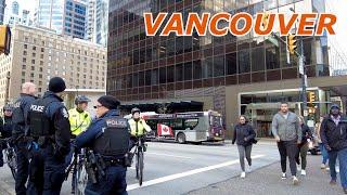 Life in Vancouver Canada in November - City Walking Tour