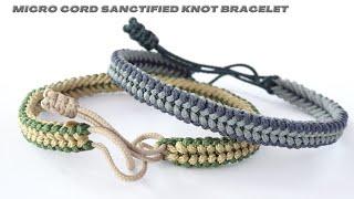 How to Make a "Mad Max Style" Sanctified Micro Cord Paracord Bracelet - Bonus: Cobra ending knot