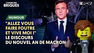 DISCOURS DU NOUVEL AN DE MACRON : "ALLEZ VOUS FAIRE FOUTRE ET VIVE MOI"