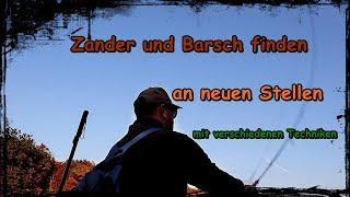 Zander und Barsch Angeln neue #Stellen antesten