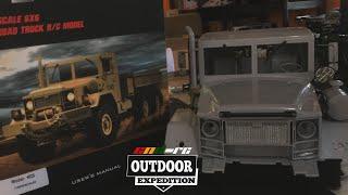 Cross RC HC6 6x6 Military Truck Kit Build Series   Part 4  - Cab Assembly