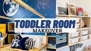 Toddler Bedroom Makeover | Toddler Room Tour | Boys Room Before & After