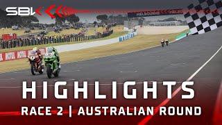 FULL HIGHLIGHTS: Race 2 at Phillip Island  | 2024 #AustralianWorldSBK 