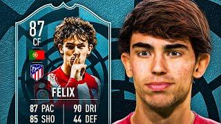 CHEAP BEAST!  87 POTM FELIX PLAYER REVIEW! - FIFA 22 Ultimate Team