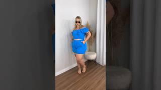 Petite curvy clothing haul #curvy #plussize #model #fashion