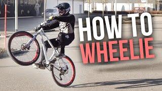 Wheelie Tutorial - für Anfänger (Fahrrad)