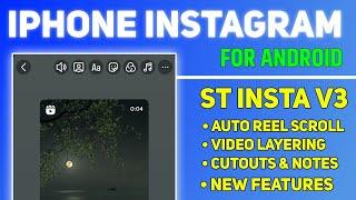 iOS Instagram Update | ST Insta v3 | iOS Timer + iOS Username | iOS Instagram For Android