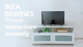 IKEA  BRIMNES TV bench assembly instructions