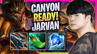 CANYON IS READY TO PLAY JARVAN! - GEN Canyon Plays Jarvan JUNGLE vs Elise! | Season 2024