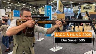 Jagd & Hund 2025: Sauer 505 Linkshänder, 505 Silence und 101 Field Shoot – Innovationen im Fokus.