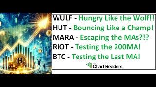 #WULF #HUT #MARA #RIOT #BTC - CRYPTO STOCK Technical Analysis