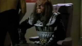 Gowron True Klingon...true bad@ss!