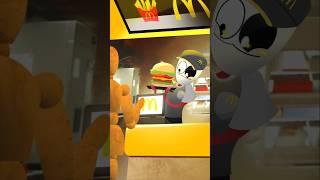 The Amazing Digital Circus Fast Food Transformation #animation