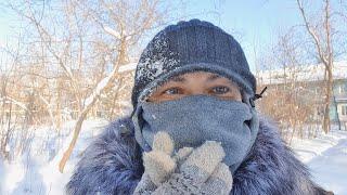 Severe Frosts came to Russia!!! My 1st vlog 2024