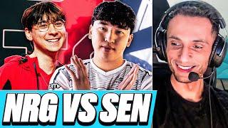 DEMON1 vs TENZ | FNS Reacts to SEN vs NRG (VCT Americas Kickoff 2024)