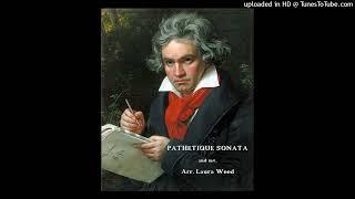  Pathetique Sonata, 2nd mv (Beethoven) ARR. Laura Weed | Early Int. Pno |  FREE Music (PDF below)