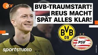 Borussia Dortmund – PSV Eindhoven | UEFA Champions League 2023/24, Achtelfinale | sportstudio