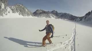 Snoqualmie backcountry skiing Snow lake tour