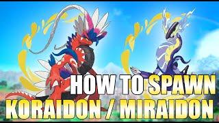 How to SPAWN Koraidon or Miraidon in Pokemon Scarlet & Violet