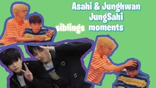 Junghwan x Asahi siblings moments / junghsahi moments. Kakak adik asahi junghwan