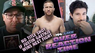 UFC 313: Title Shot for Justin Gaethje After Rafael Fiziev Rematch? No Thanks | ORT Clip