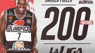 LaLiga 2015/16 - 200 partidos de Darren PHILLIP