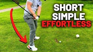 SHORT BACKSWING MOVE! AMAZINGLY EASY GOLF SWING FOR SENIORS!