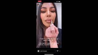Kim Kardashian makeup tutorial - Instagram stories - 29/04/2020