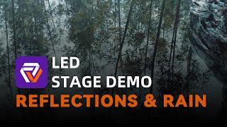 Virtual Production - Filming Reflections and Rain on LED Stage | Versatile Media