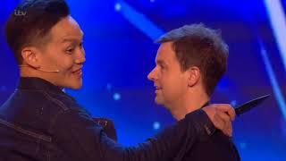 MOST DANGEROUS CARD TRICK EVER! | BRITAINS GOT TALENT 2018 | Andrew Lee