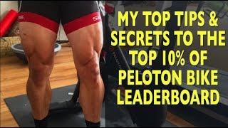 Secrets To Beating the Peloton Leaderboard at Home on the Endurance Hour