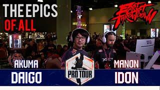 THE EPICS OF ALL DAIGO UMEHARA VS IDOM  - East Coast Throwdown - Capcom Pro Tour 2024 ▰