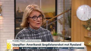 Uppgifter: Amerikansk långdistansrobot mot Ryssland | Nyhetsmorgon | TV4 & TV4 Play