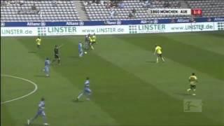 Daniel Halfer Tore ( Tsv 1860 München gegen Erzgebirge Aue ) 1:0 10min 2:0 45min