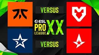 ESL PRO LEAGUE SEASON 20 - MOUZ vs Fnatic | Complexity vs Astralis