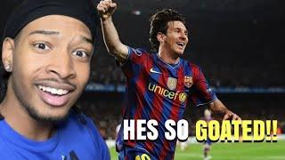 Is Messi GOATED Like Ronaldo??? Treys First Time Reacting To Messi